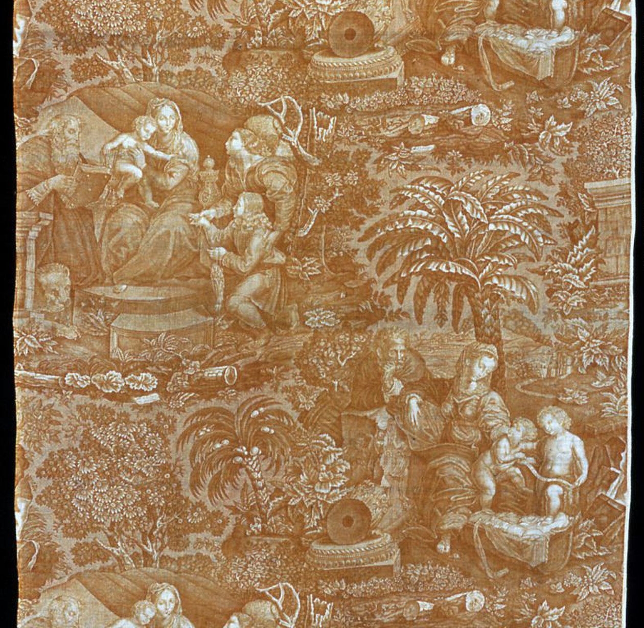 Panel (indretningsstof) af Unknown artist