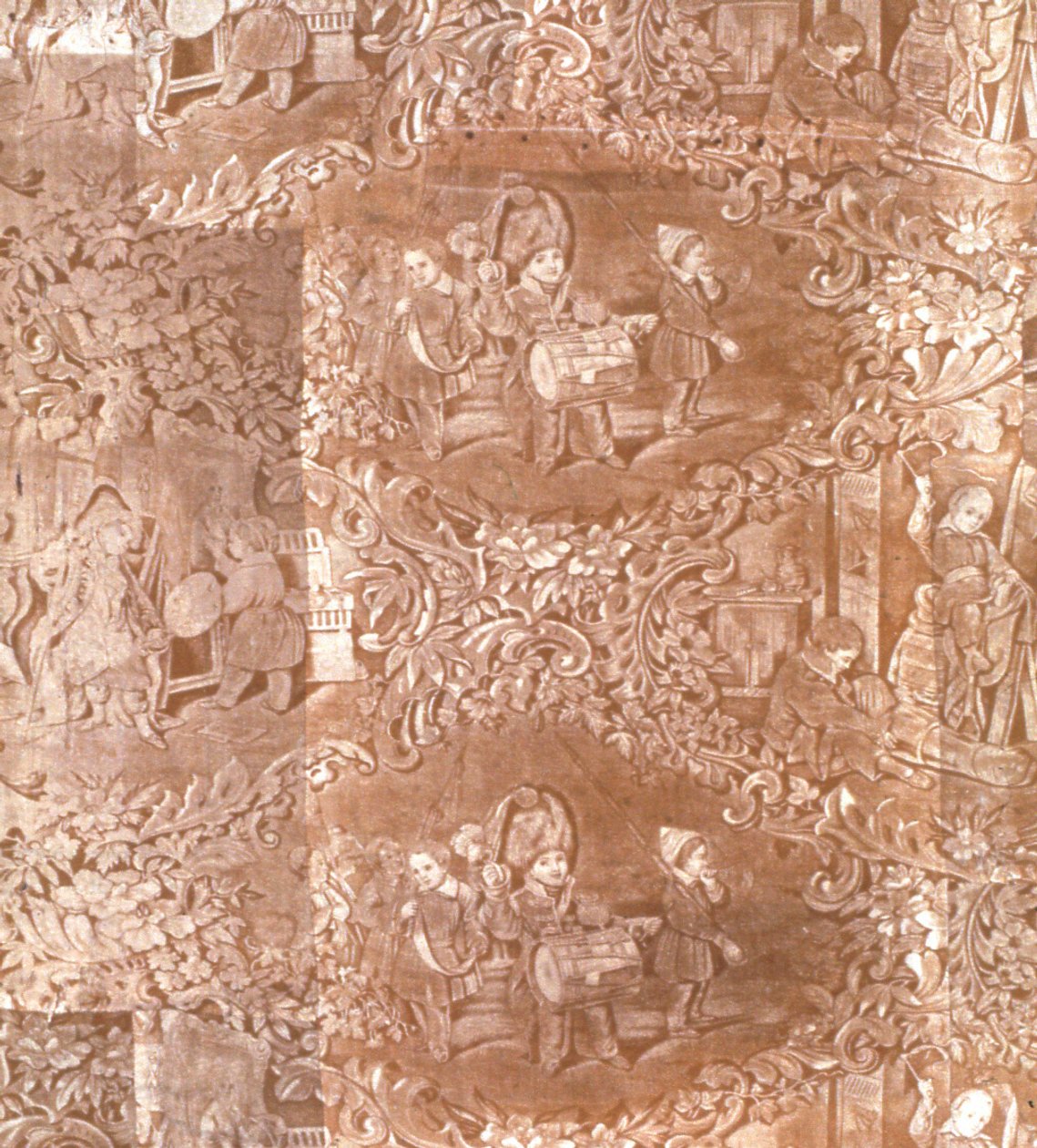 Panel (indretningsstof) af Unknown artist