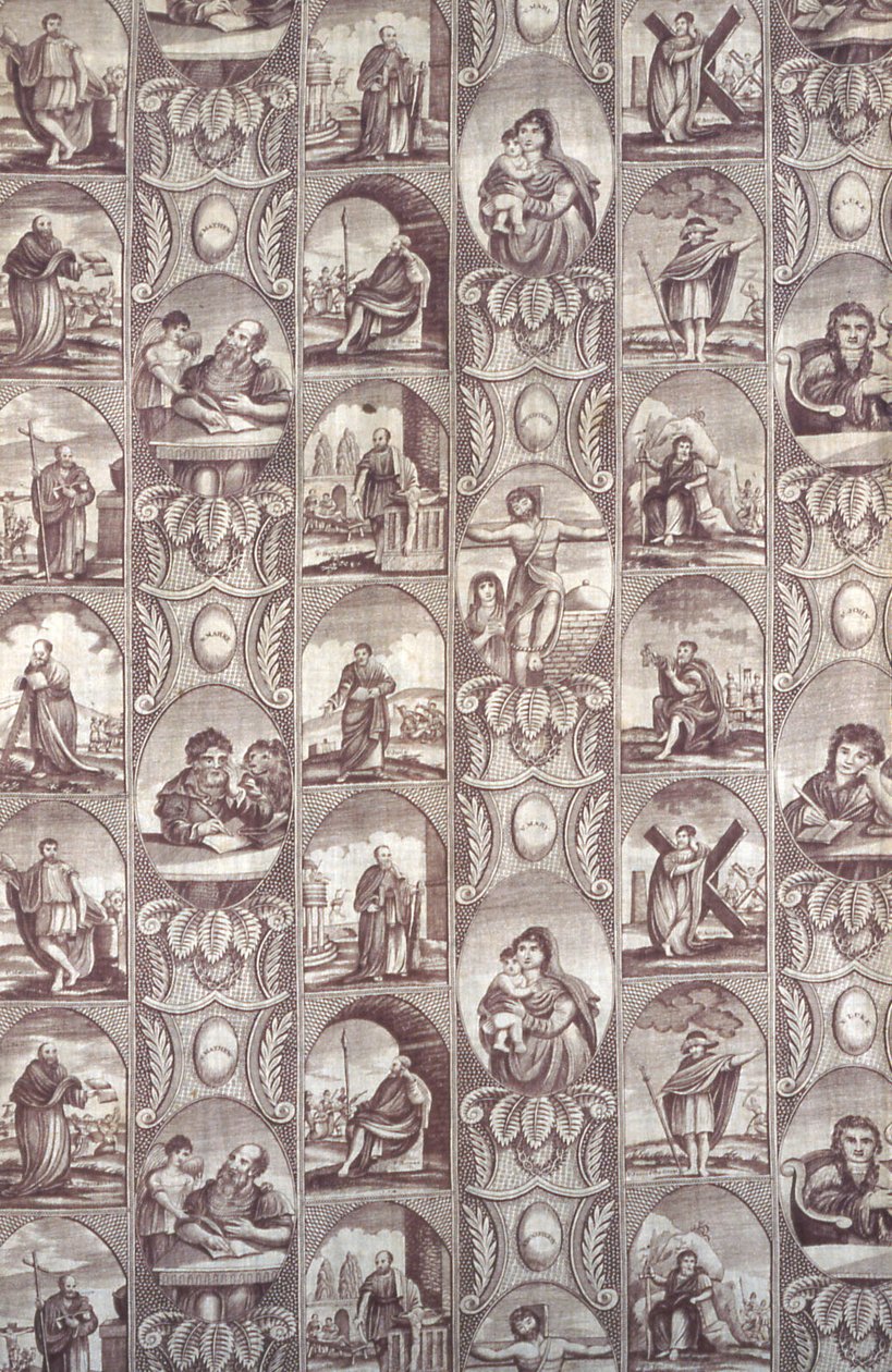 Panel (indretningsstof) af Unknown artist