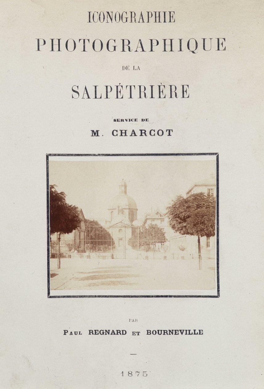 Passionerede holdninger i "" Fotografisk ikonografi af Salpétrière: service of M. Charcot" af Paul Regnard og Bourneville af Unknown artist