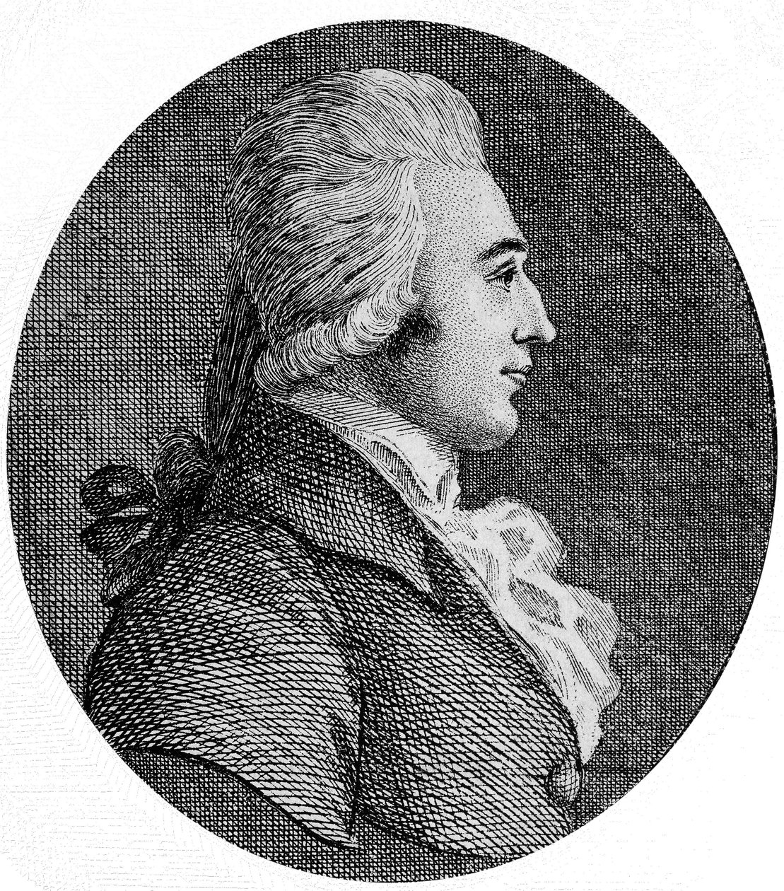 Paul Wranizky (Wranitzky) tjekkisk komponist, violinist og dirigent - Pavel Vranicky (1756 -1808), tjekkisk komponist og violinist af Unknown artist