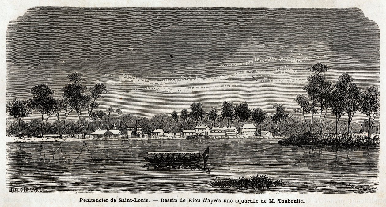 Penitencier of Saint Louis of French Guyana, organiseret udelukkende til skovhugst på vegne af regeringen, etableret i 1859 som en forlængelse af penitencier of Saint Laurent, som blev utilstrækkelig, de var fuldstændig uafhængige, men beliggende fire af Unknown artist