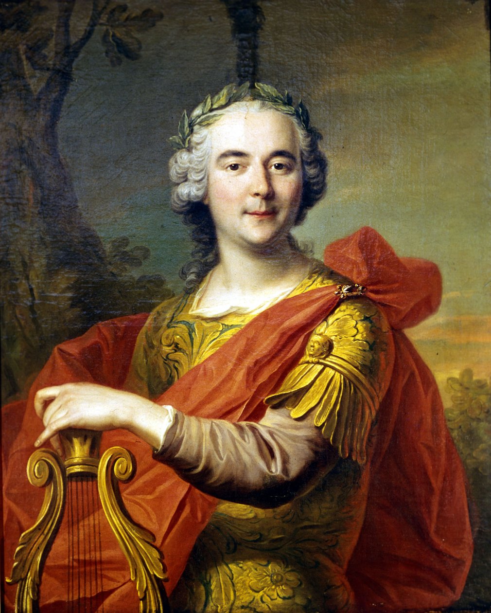Pierre de Jelyotte (1713 - 1797), fransk tenor og komponist. af Unknown artist