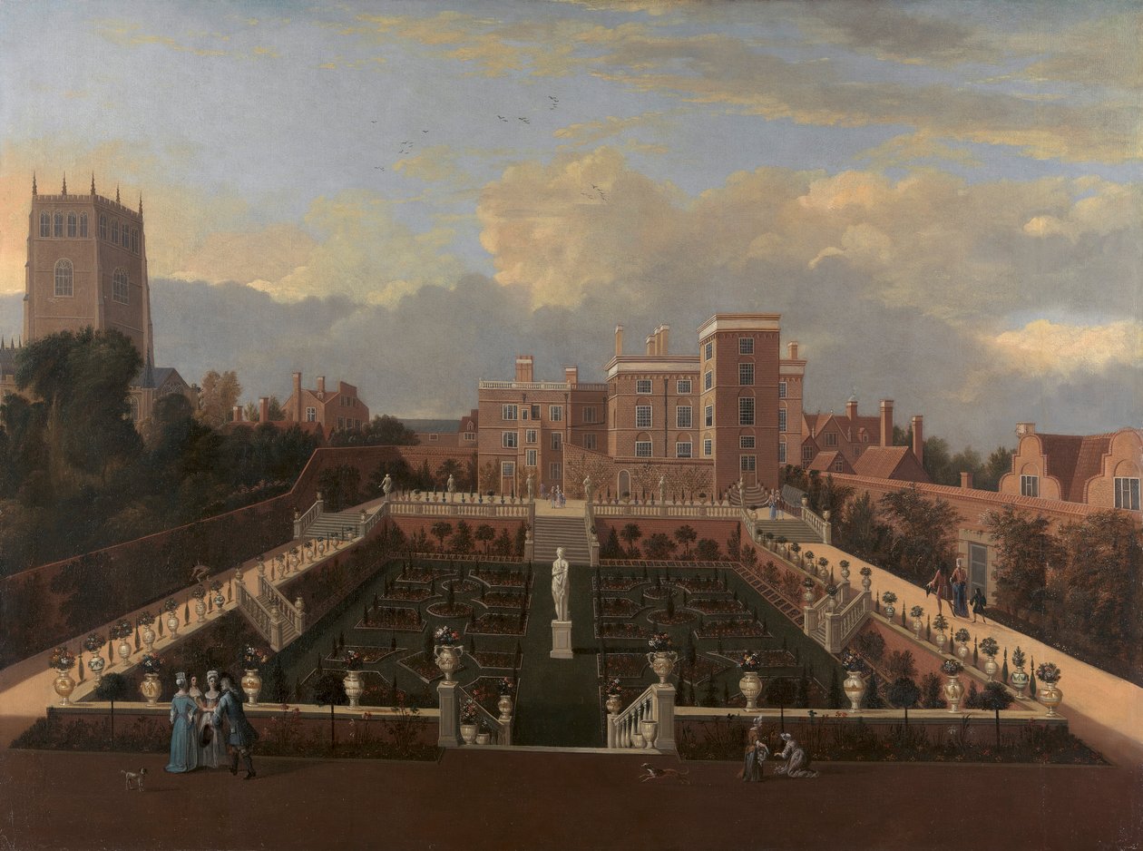 Pierrepont House, Nottingham, Nottinghamshire af Unknown artist