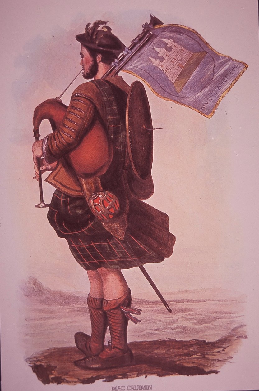 Piper af klanen MacCriumin af Unknown artist
