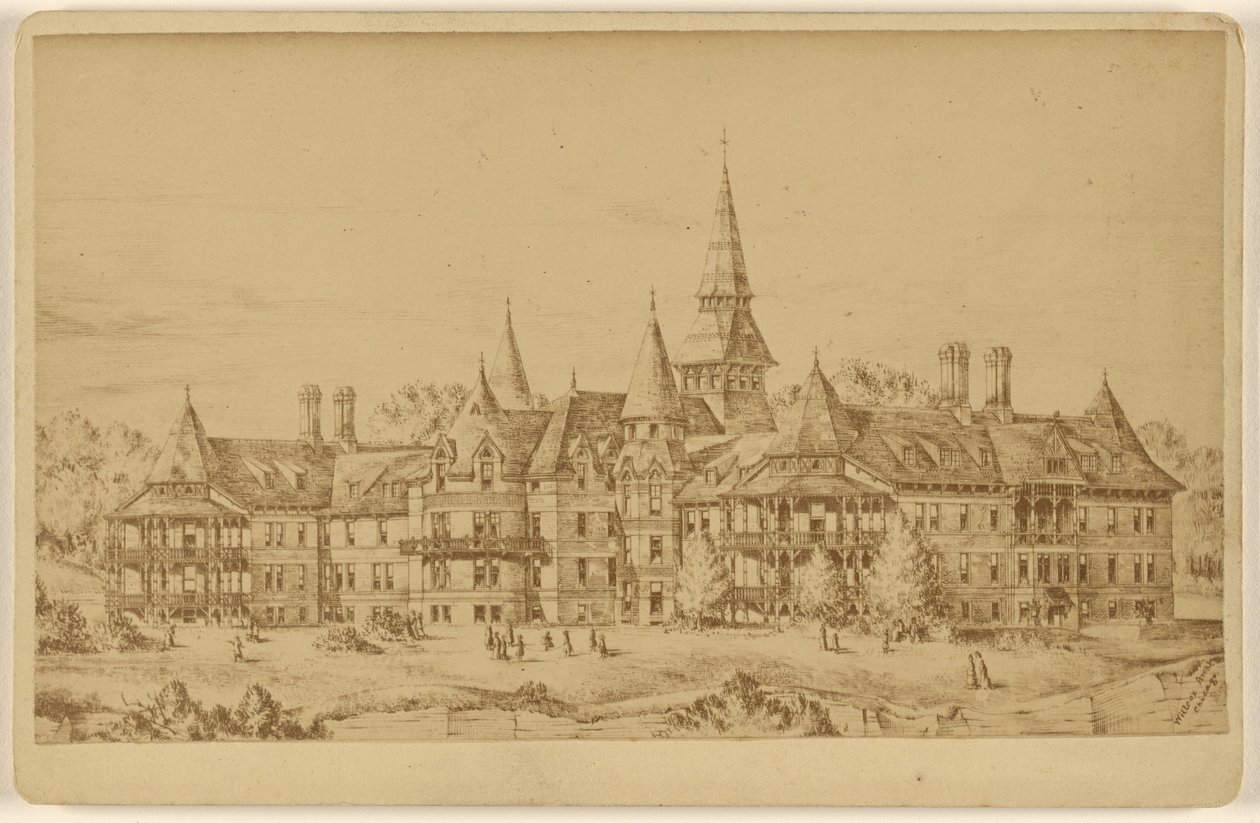 Place New St. Marys Hall Faribault Minnesota af Unknown artist