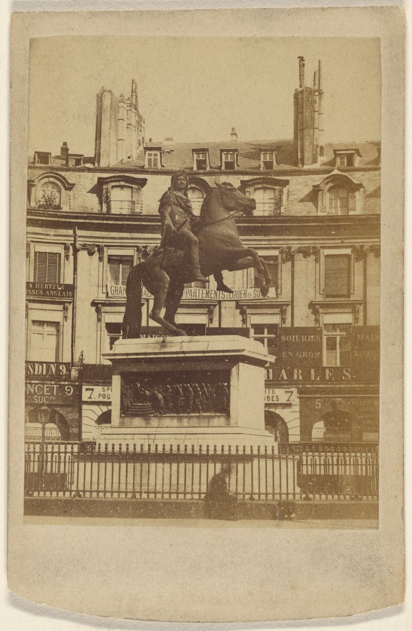 Place des Victoires af Unknown artist