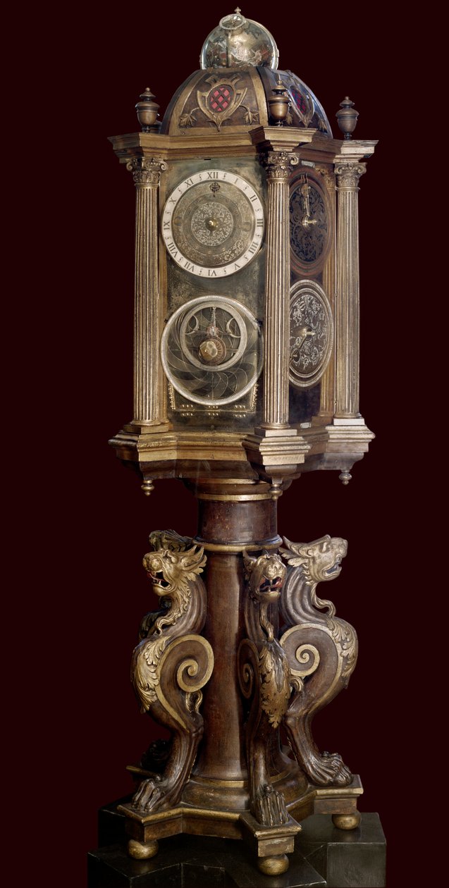 Planetur (astronomisk maskine). 16. århundrede. Musee Guimet. af Unknown artist