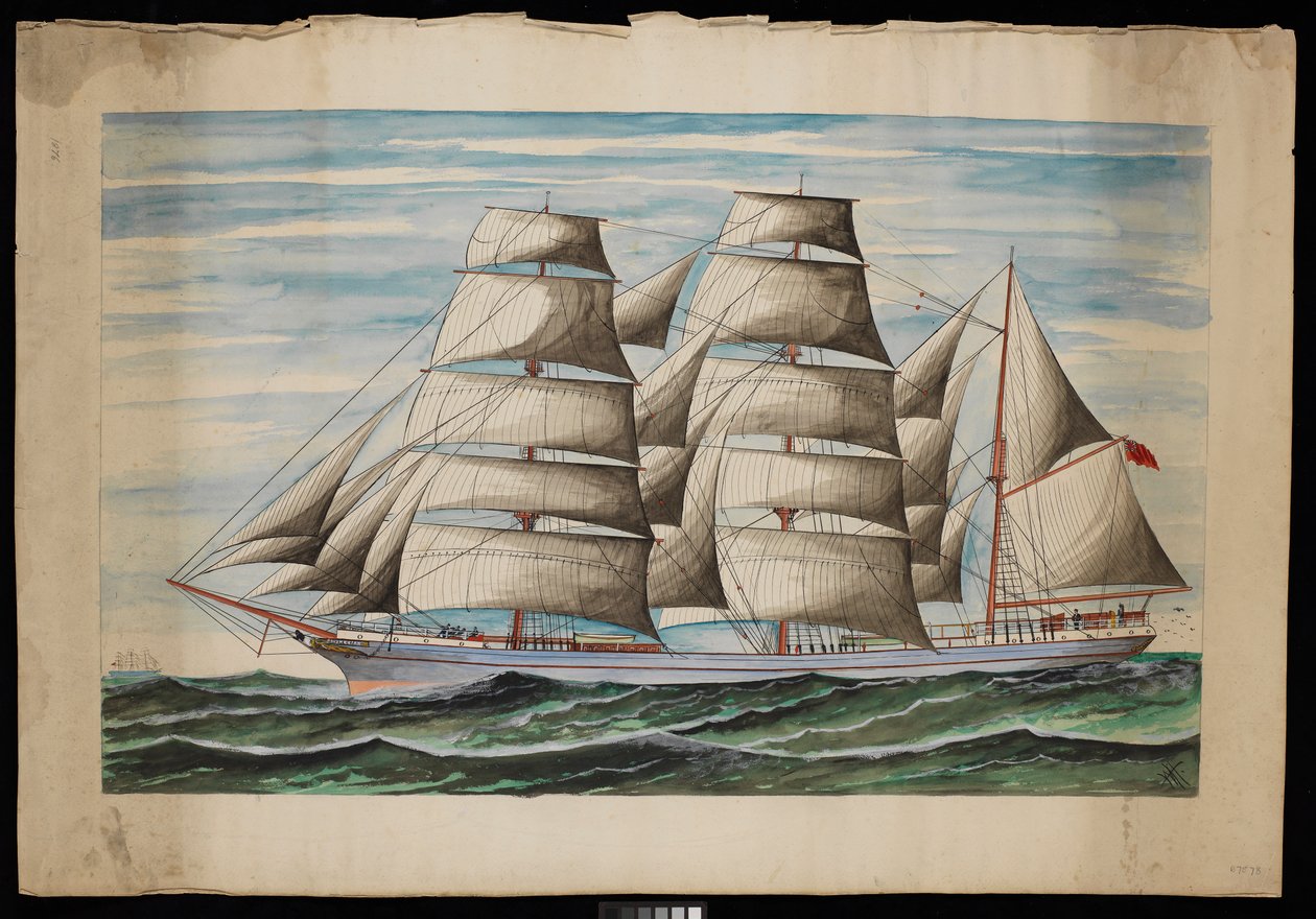 Polynesian 1876 (gouache og akvarel) af Unknown artist