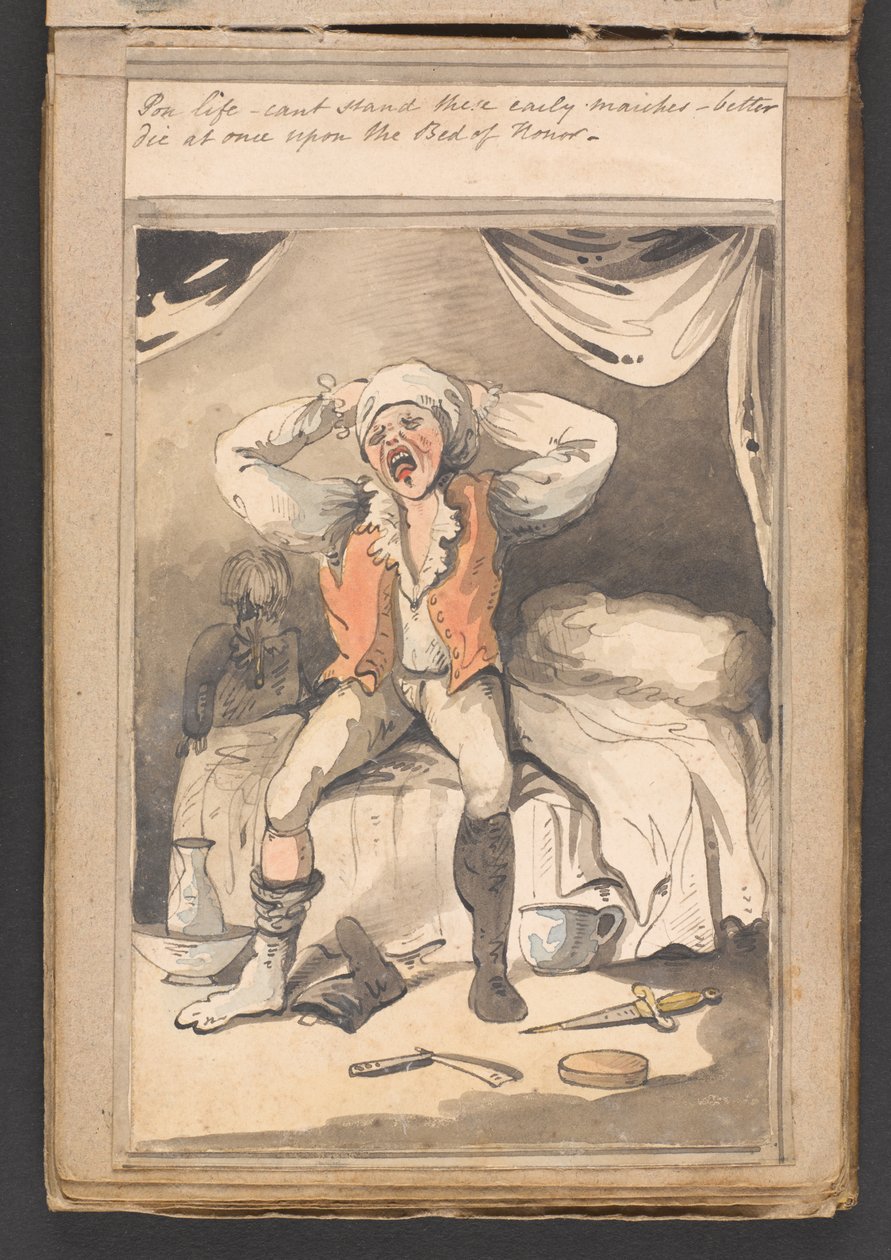 Pon life kan ikke tåle disse tidlige marcher bedre dø med det samme på æres seng af Unknown artist