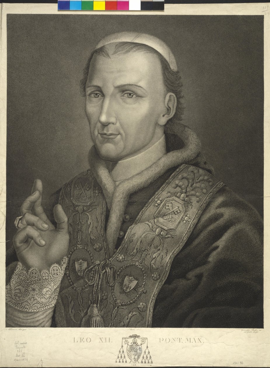 Pave Leo XII af Unknown artist