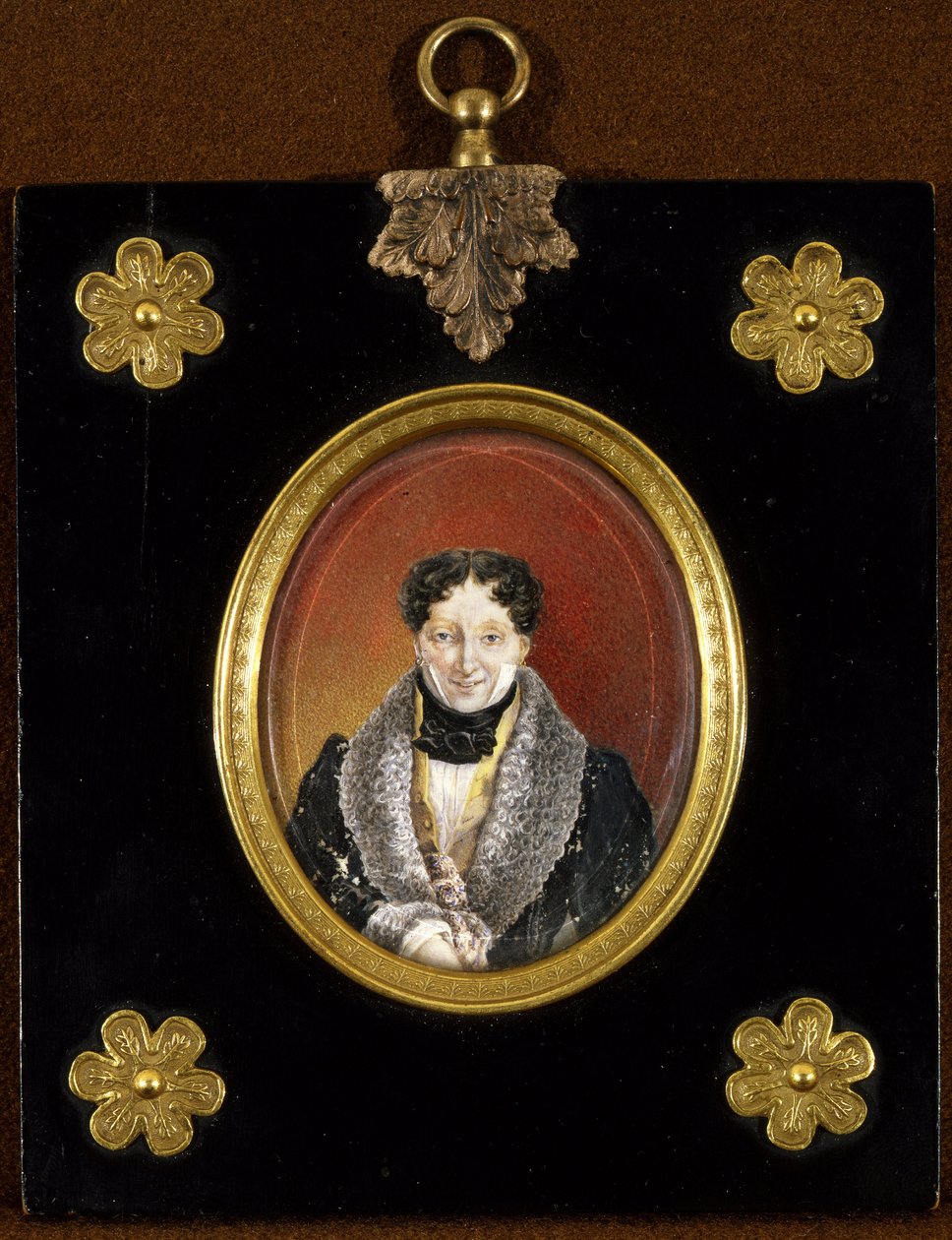 Portræt af balletmesteren Charles Louis (Charles-Louis) Didelot (1767-1837) (Portræt af balletmesteren C. L. Didelot). Anonymt værk, olie på pap, ca. 1820. 1800-tals portræt, klassicisme. Statens museum for teater og musikkunst, Saint Peters af Unknown artist