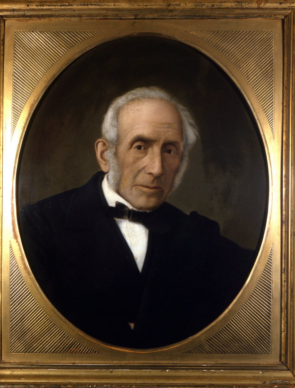 Portræt af Alessandro Manzoni (1785 - 1873), italiensk forfatter Anonym maleri. 1800-tallets Milano, casa del Manzoni af Unknown artist