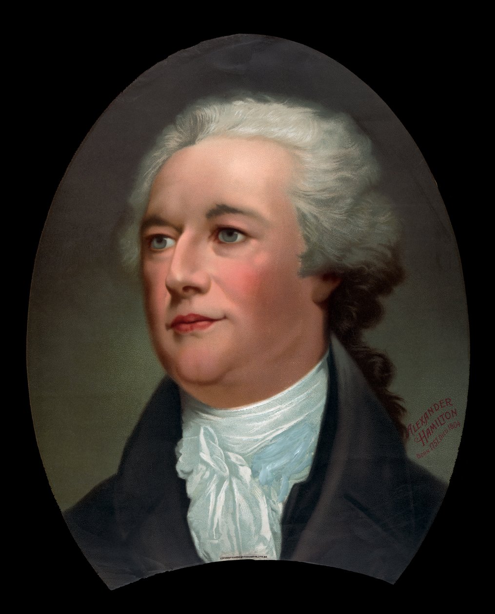 Portræt af Alexander Hamilton af Unknown artist