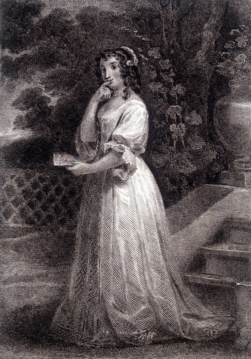 Portræt af Anne "" Ninon"" af Enclos (eller Ninon de Lenclos eller Ninon de Lanclos af Unknown artist