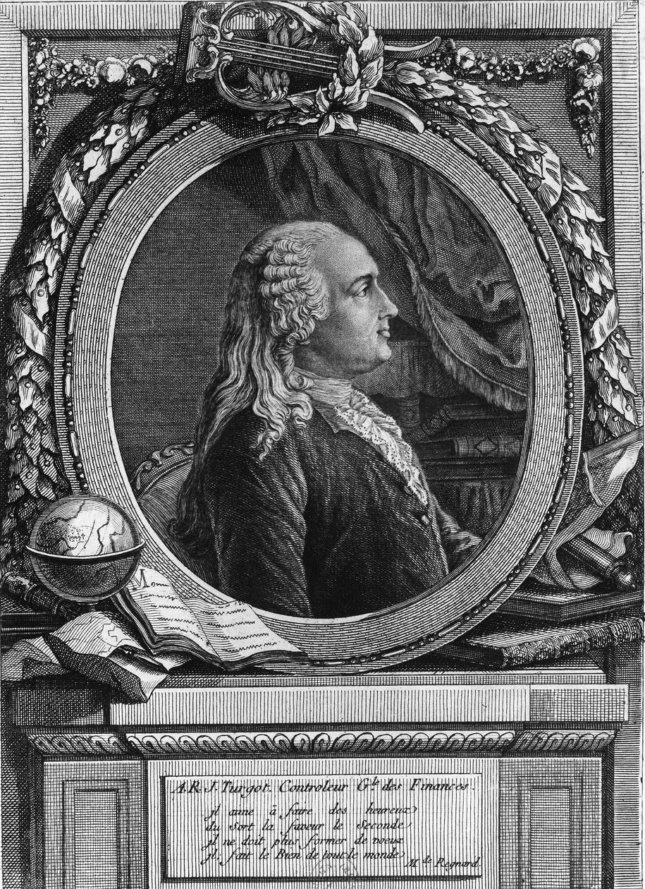 Portræt af Anne Robert Jacques Turgot (1727-1781), Baron de l