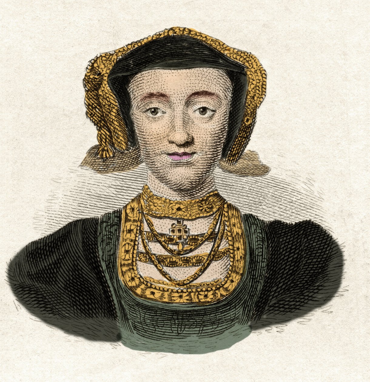 Portræt af Anne de Cleves (1515-1557) Kong Henry VIII