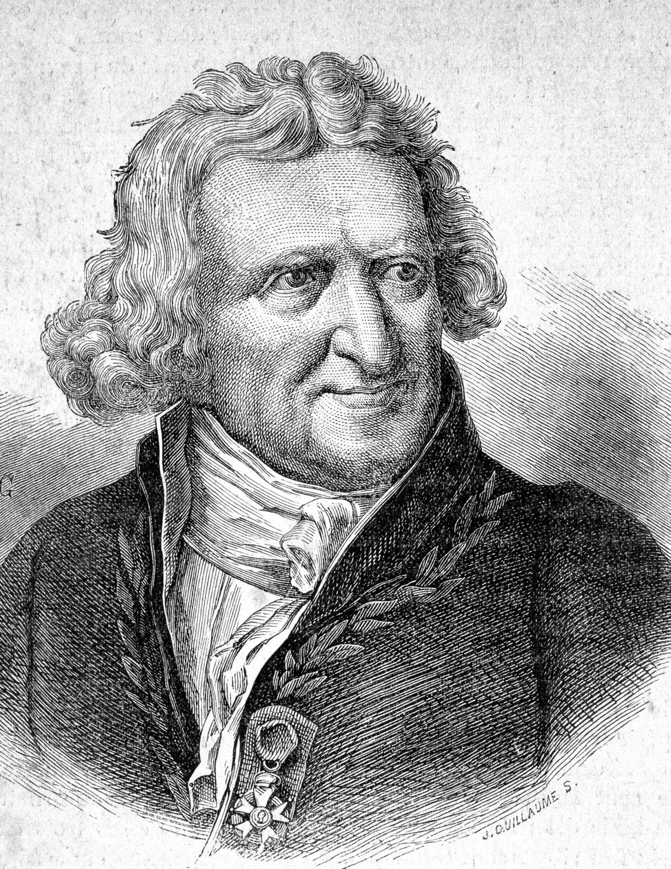 Portræt af Antoine Augustin Parmentier (1737 - 1813), fransk militærfarmaceut og agronom - i "" Les Contemporains"", n.d. slutningen af det 19. århundrede. af Unknown artist