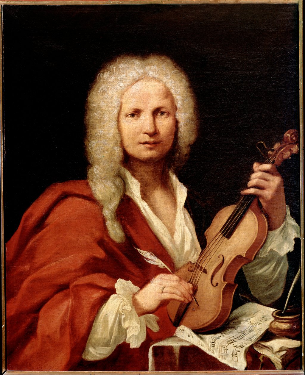 Portræt af Antonio Vivaldi af Unknown artist