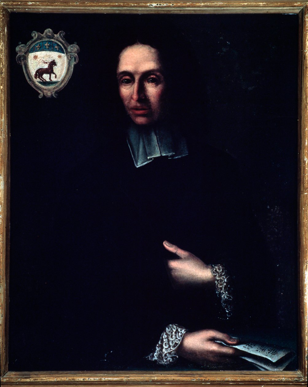 Portræt af Bartolomeo Monari (1700-tallet) italiensk komponist Anonym maleri. 1700-tallets Bologna, civico museo musicale af Unknown artist