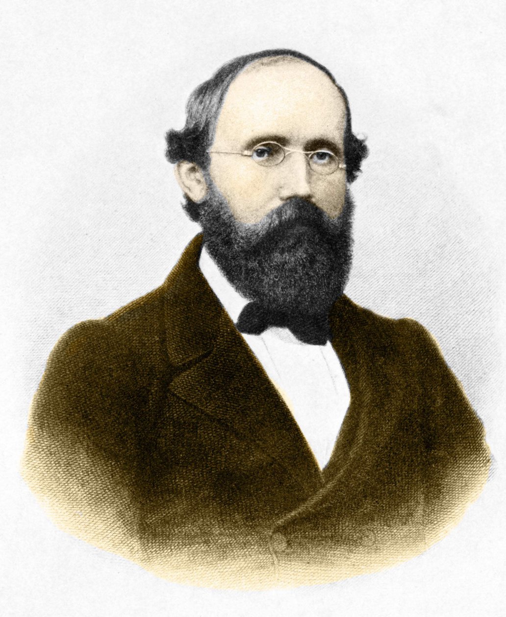 Portræt af Bernhard Riemann (1826-1866.) tysk matematiker af Unknown artist