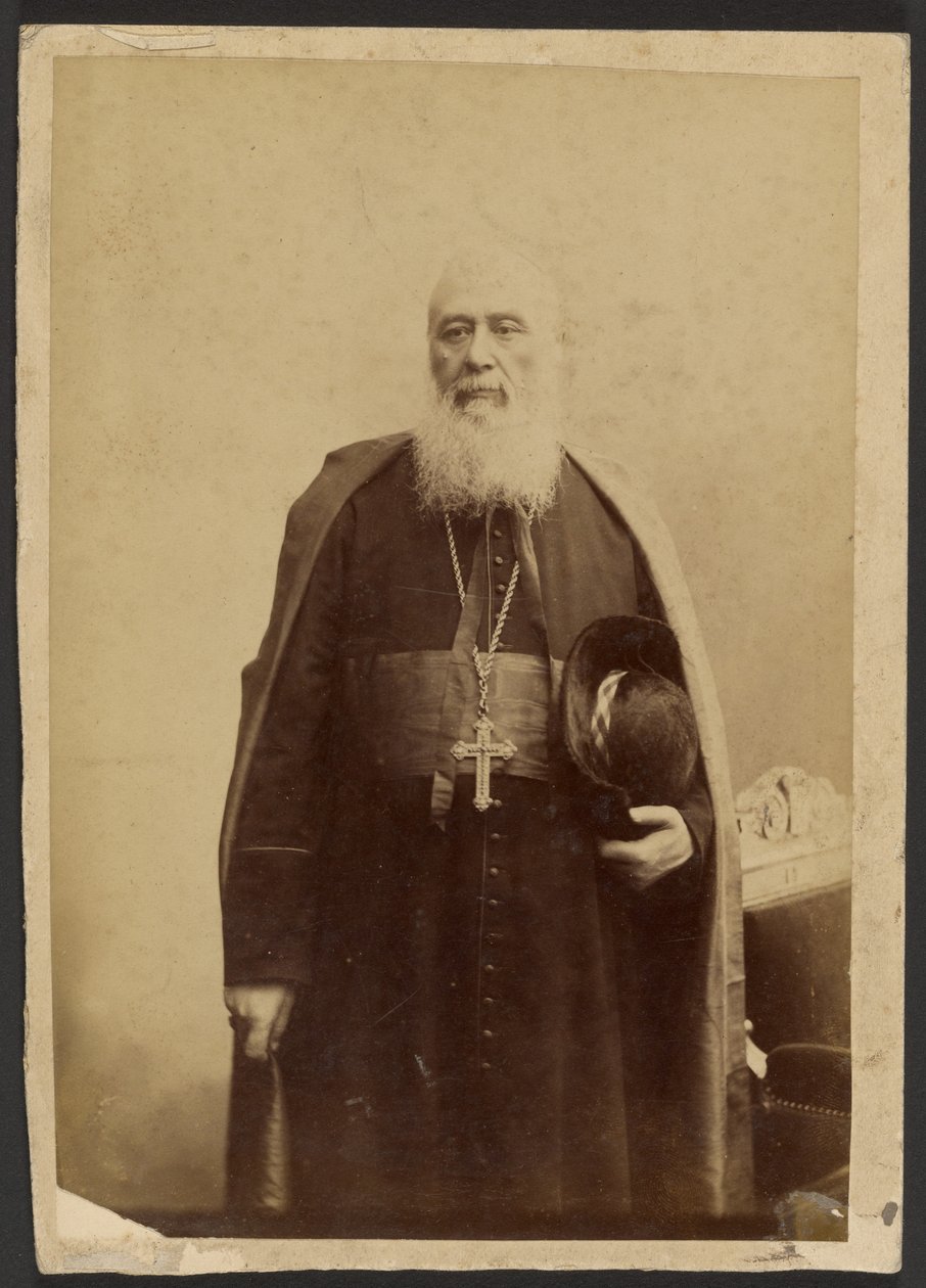 [Portræt af kardinal Charles Lavigerie]. af Unknown artist