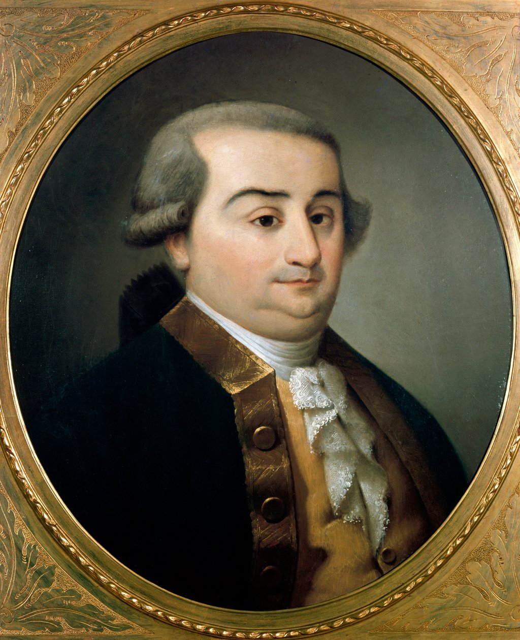 Portræt af Cesare Beccaria (Bonesana), Marquis de Beccaria (1738 - 1794), italiensk jurist og økonom. Anonymt maleri fra det 18. århundrede. Museo de Milan. Milano Italien - Portræt af Cesare Bonesana, Marquess de Beccaria (1738-1794), italiensk jurist og af Unknown artist