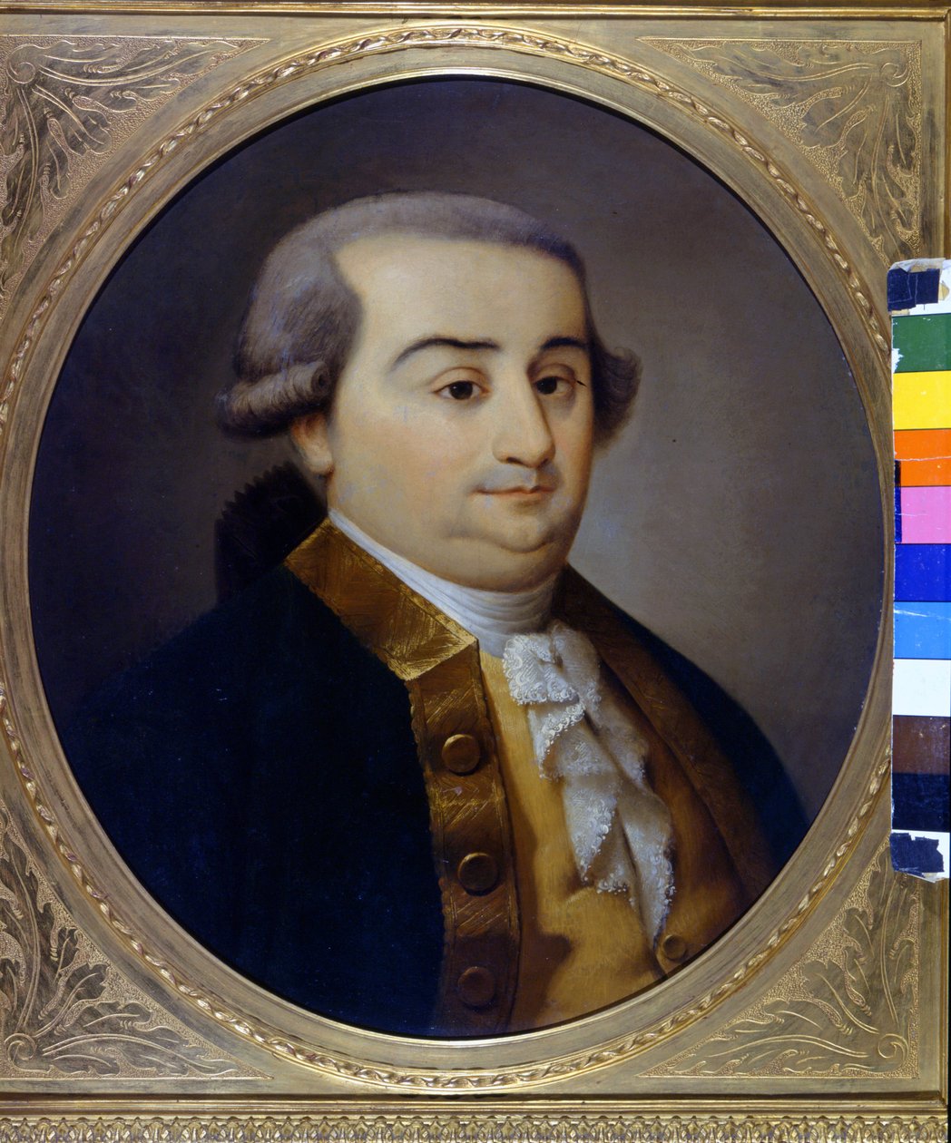 Portræt af Cesare Bonesana, Marquis de Beccaria (1738 - 1794), italiensk jurist. Anonymt maleri fra det 18. århundrede. Museo of Milano. Milano af Unknown artist