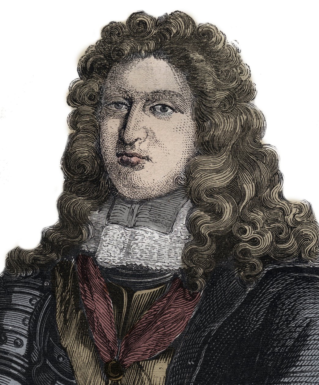 Portræt af Charles Auguste de La Fare Comte de Laugères (1644-1712), fransk digter af Unknown artist