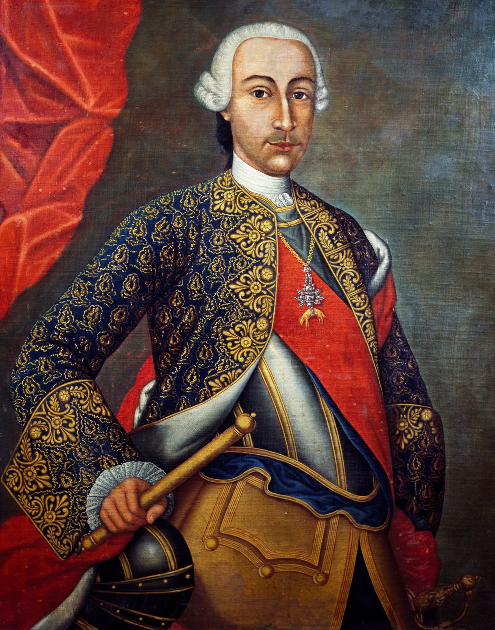 Portræt af Charles III af Bourbon (Madrid af Unknown artist