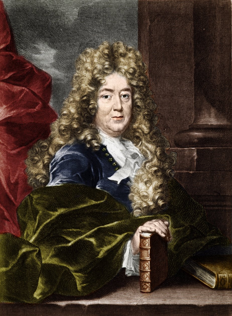 Portræt af Charles Perrault (1628-1703) fransk forfatter. af Unknown artist