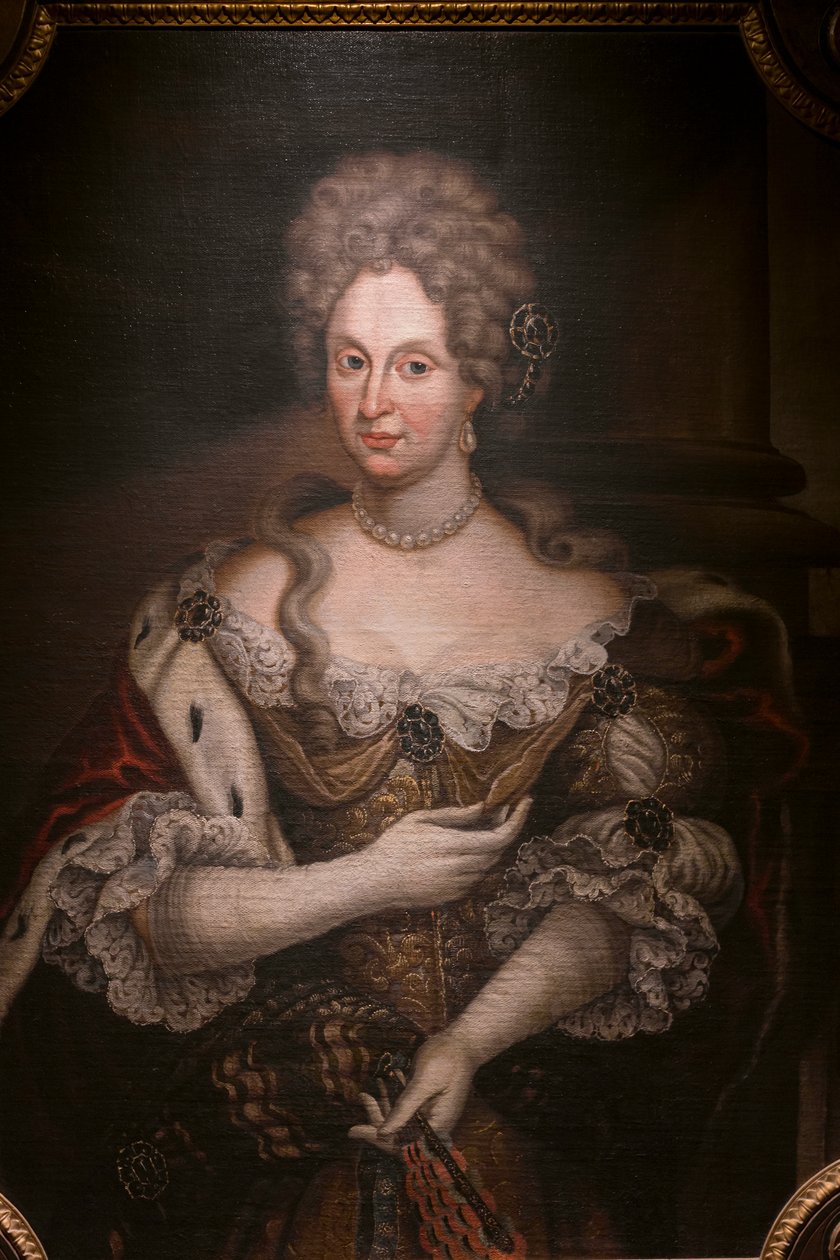 Portræt af Dorotea Sofia af Neoburg af Unknown artist