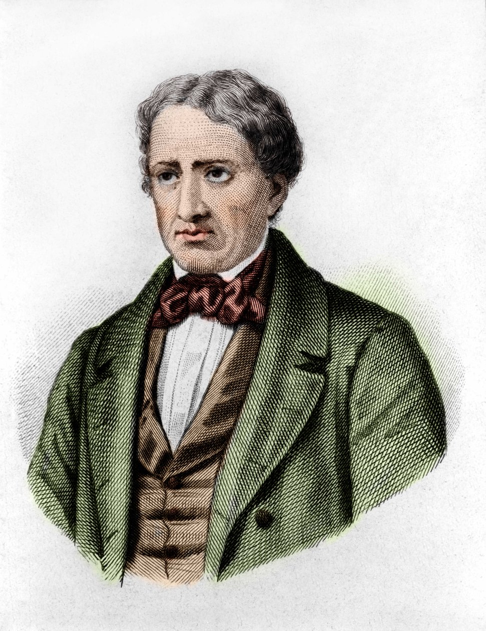 Portræt af Filippo (Philippe) Buonarroti (1761-1837). tilknyttet Illuminés (Illuminati) i Bayern af Unknown artist