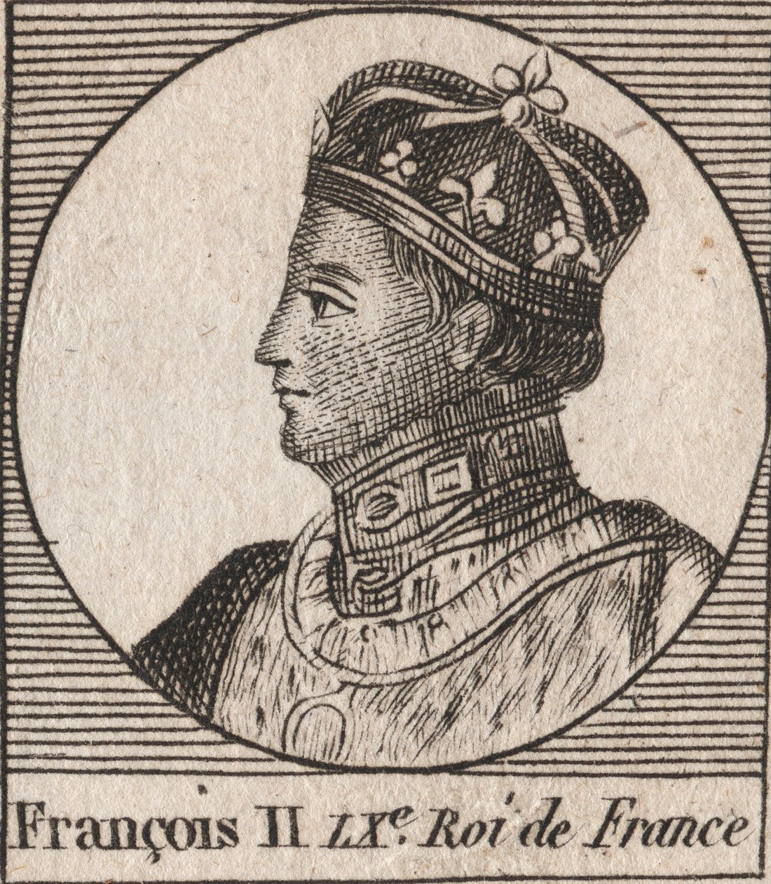 Portrait of Francois IIdani af Unknown artist