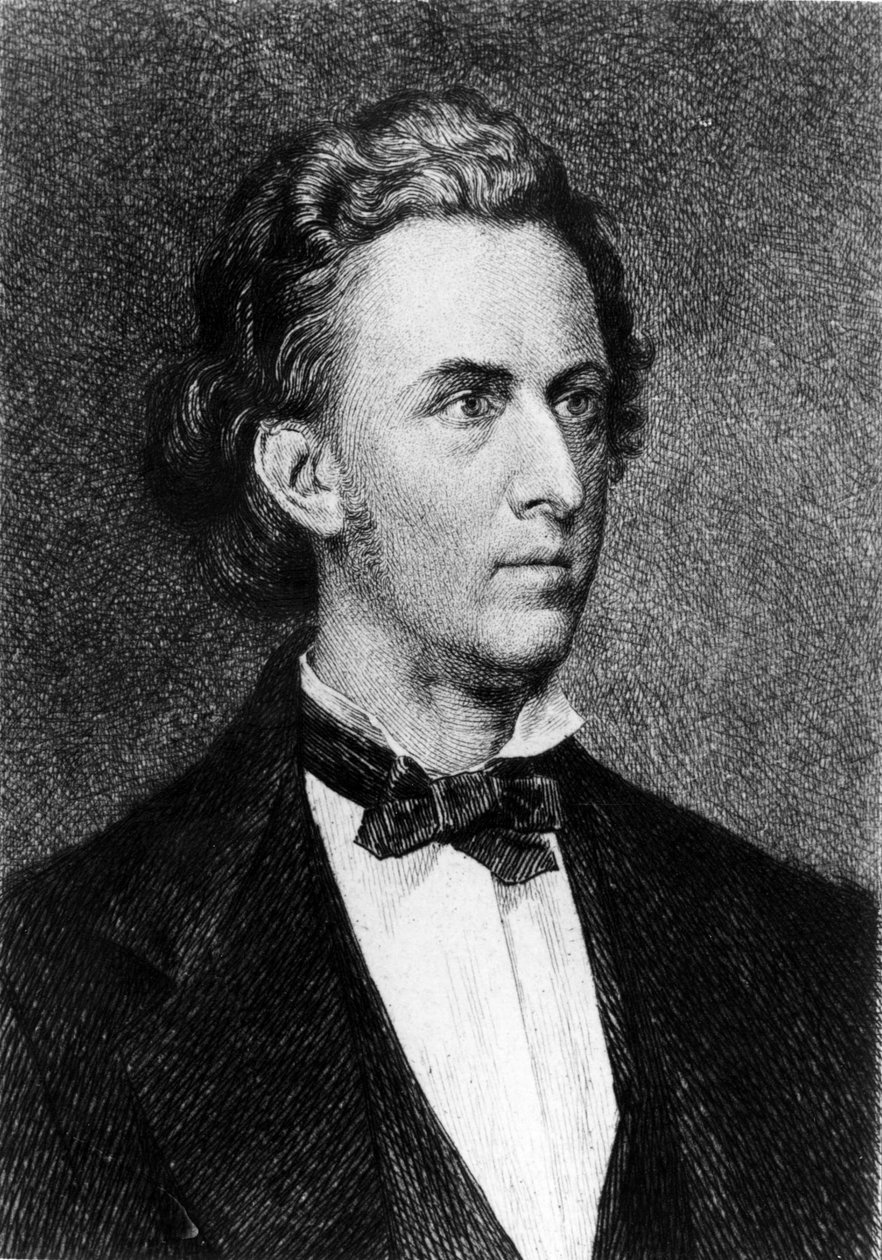 Portræt af Frederick Chopin (1810 - 1849), polsk komponist. af Unknown artist