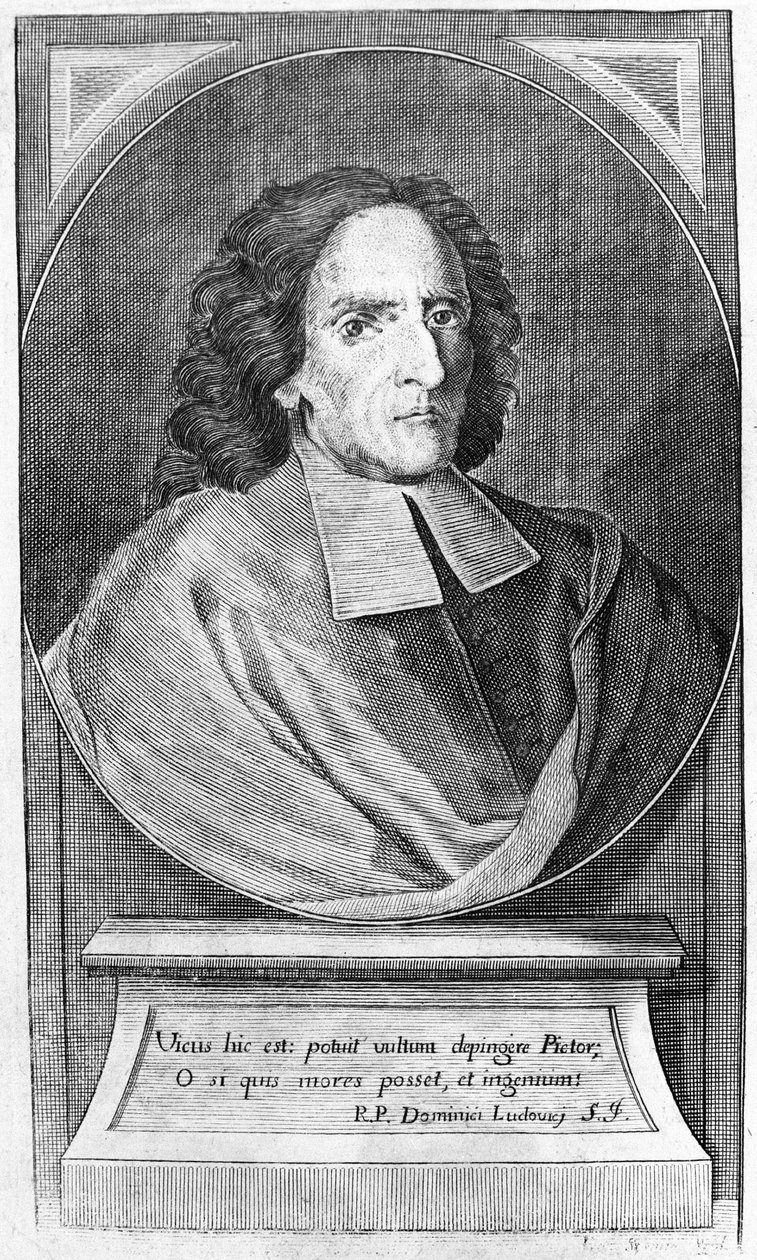Portræt af Giambattista Vico (1668-1744), historiker, jurist og filosof Italien. Også kaldet Giovanni, Gian Battista, Jean Baptiste eller Jean-Baptiste. Indgravering af det 18. århundrede af Unknown artist