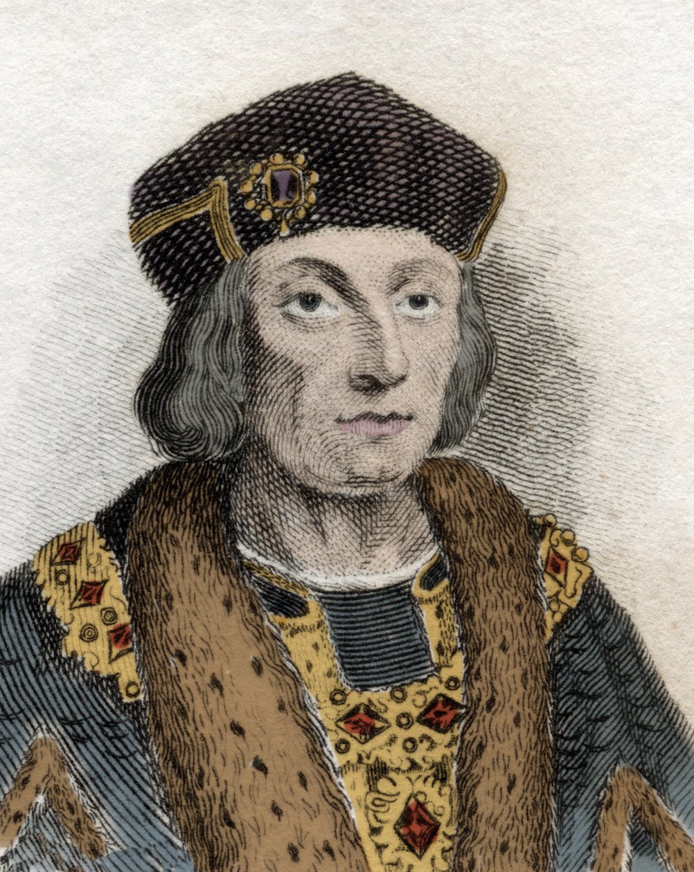 Portræt af Henrik VII (1457-1509), konge af England. af Unknown artist