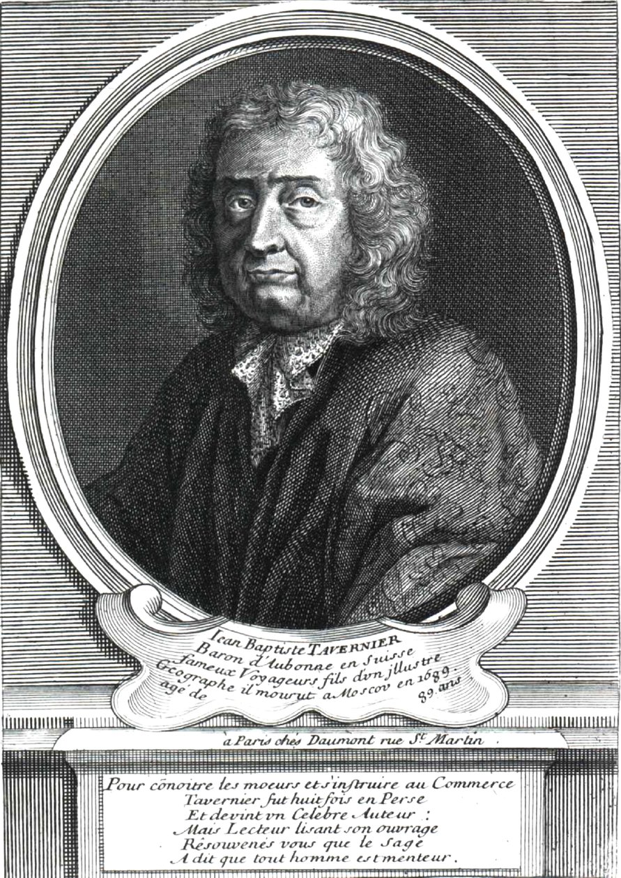 Portræt af Jean-Baptiste Tavernier (1605-1689) af Unknown artist