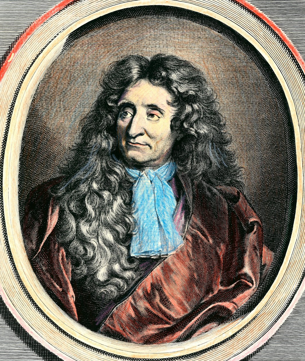Portræt af Jean de La Fontaine af Unknown artist
