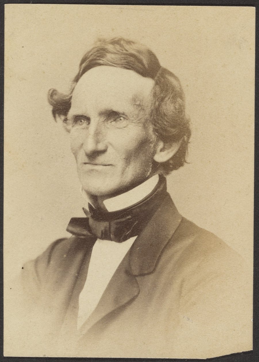 [Portræt af Jefferson Davis] af Unknown artist