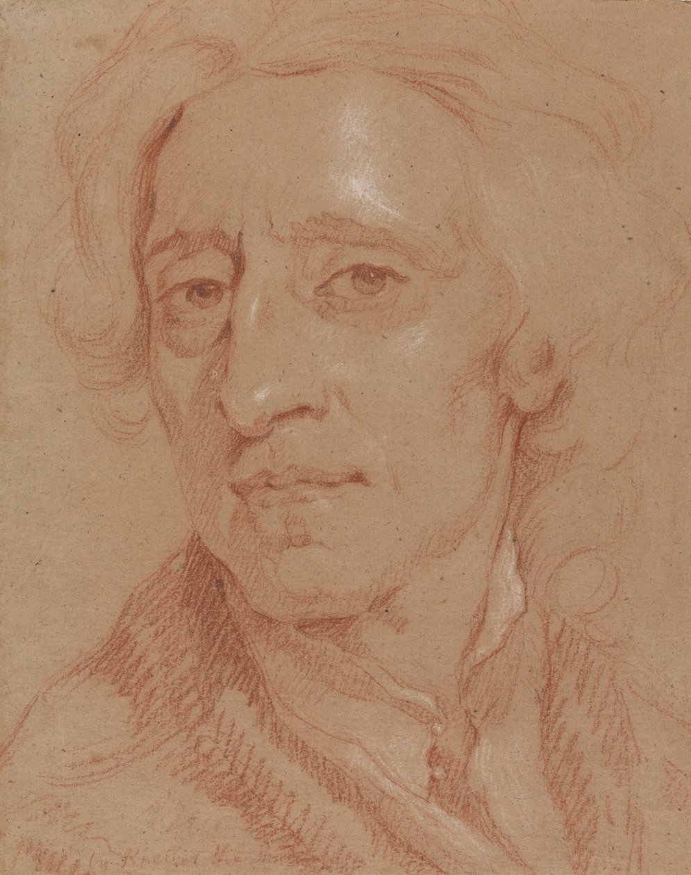 Portræt af John Locke, The Philosopher af Unknown artist