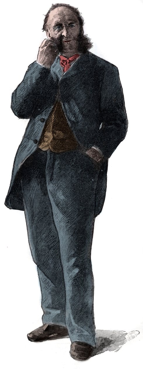Portræt af Jules Ferry (1832-1893), fransk politiker af Unknown artist