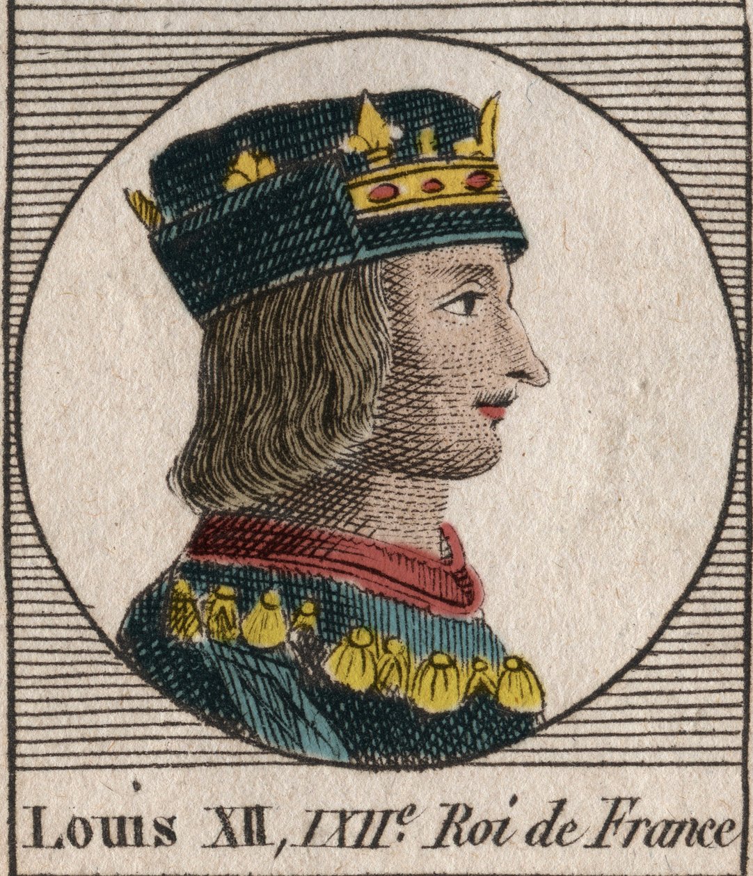 Portræt af kong Ludvig XII af Unknown artist