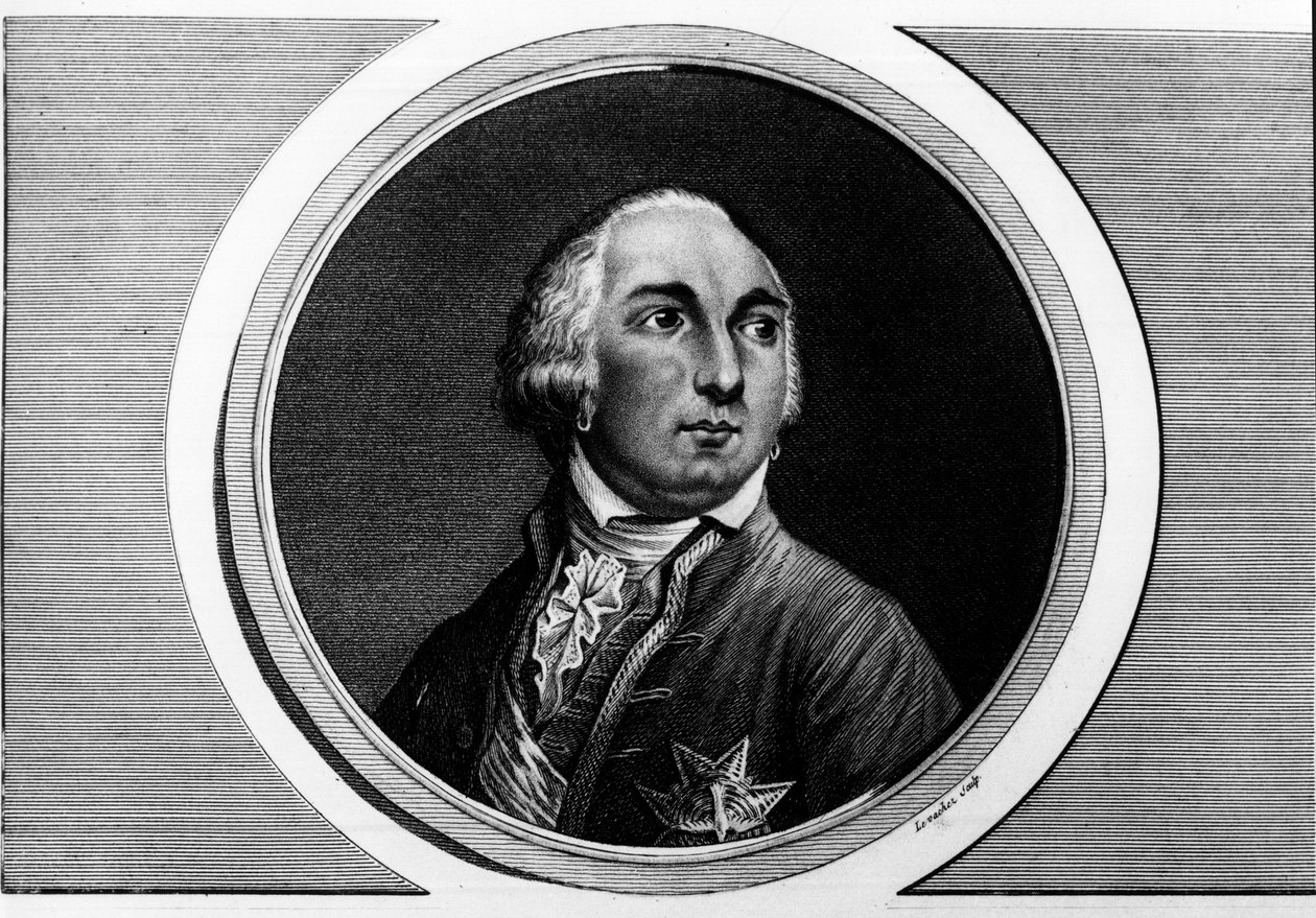 Portræt af Louis Philippe II Joseph Duc d