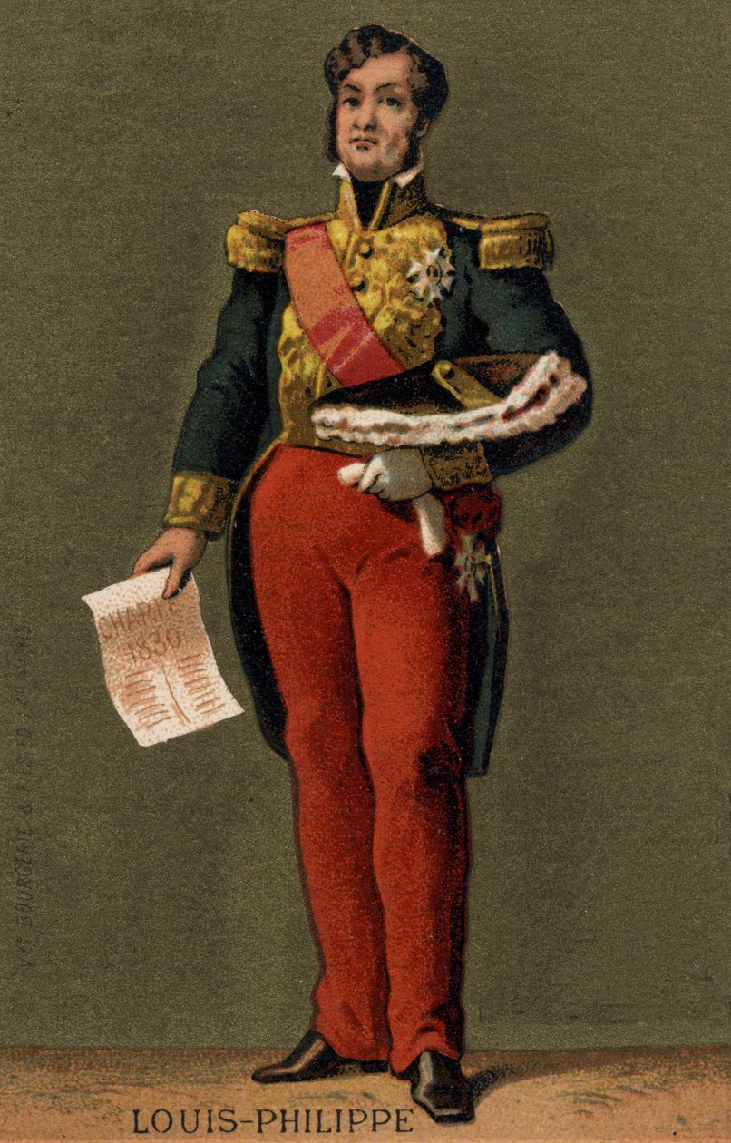 Portræt af Louis Philippe I (1773 - 1850) af Unknown artist