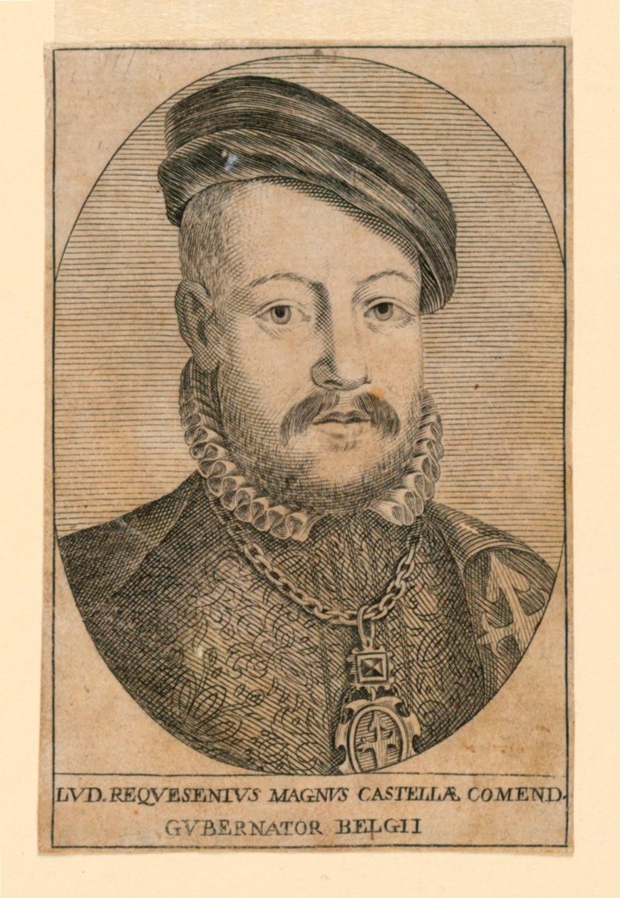 Portræt af Luis de Requesenius (d. 1576) af Unknown artist