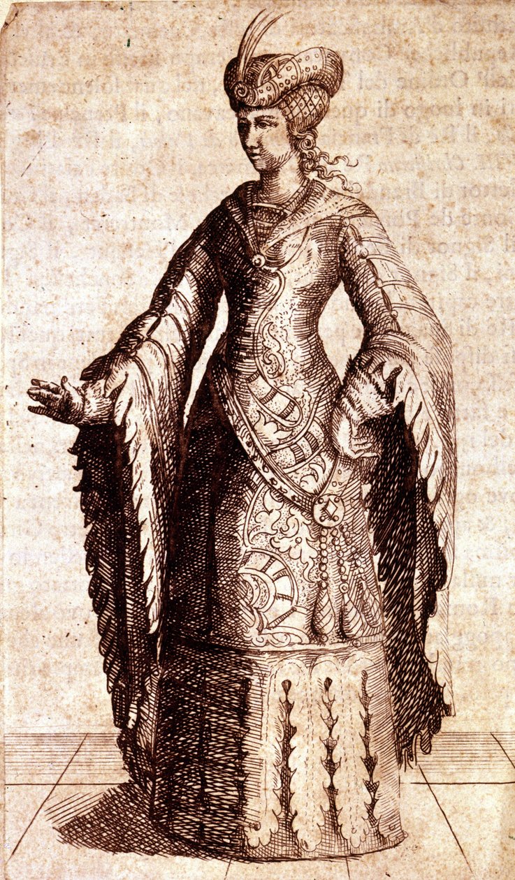 Portræt af Margarita af Østrig (1480-1530), datter af Maximilian I. af Unknown artist