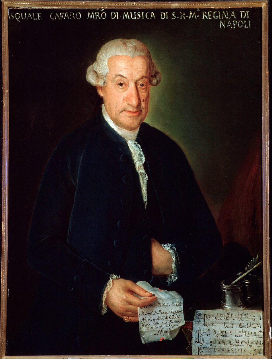 Portræt af Pasquale Cafaro (maleri) af Unknown artist