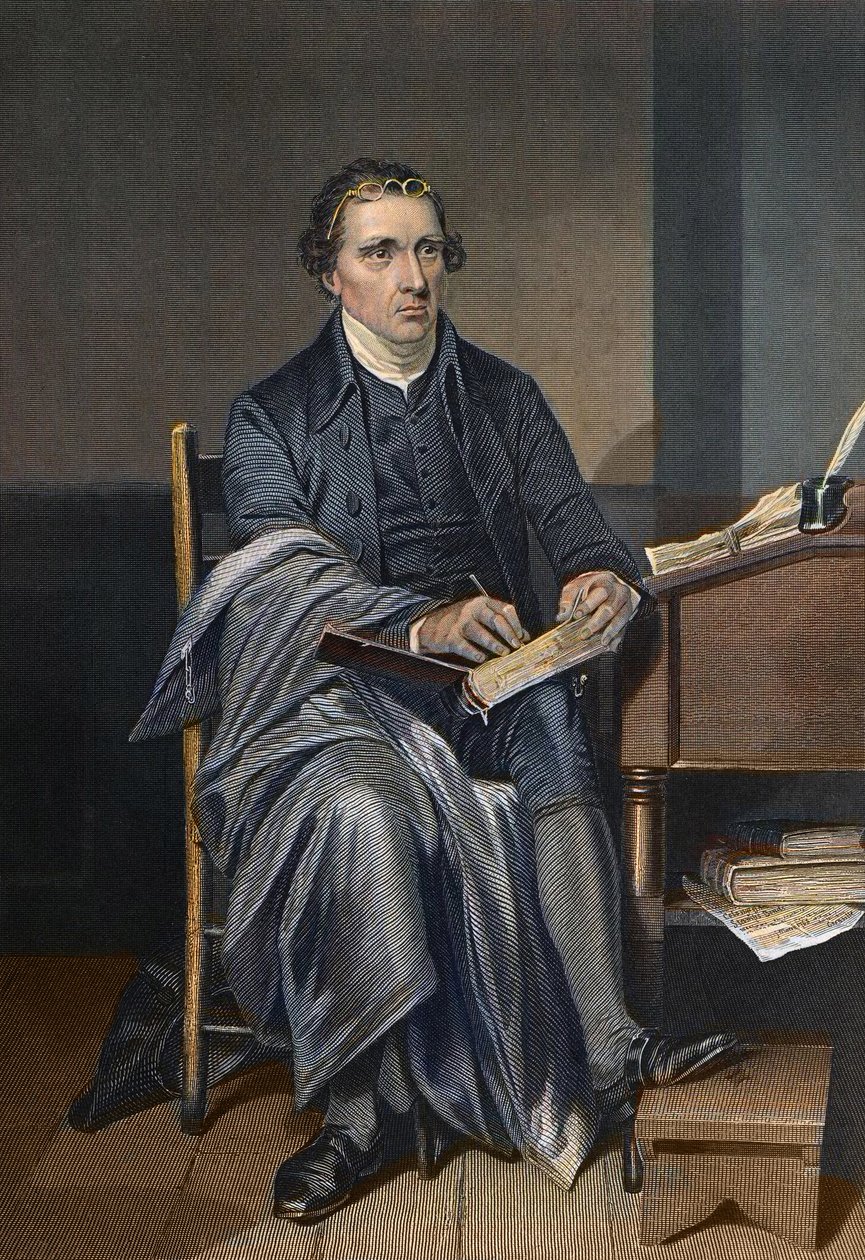 Portrait of Patrick Henrydani af Unknown artist