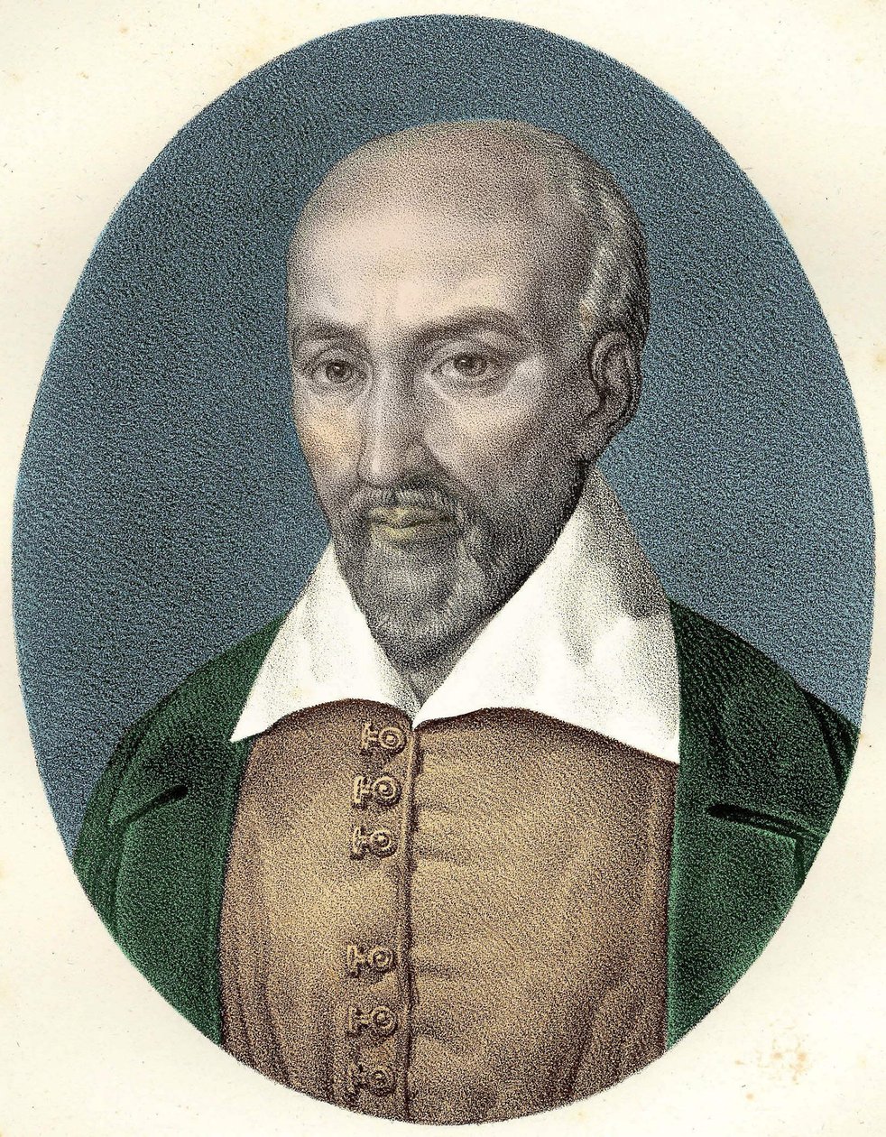 Portræt af Pierre Charron (1541 - 1603) fransk moralist af Unknown artist